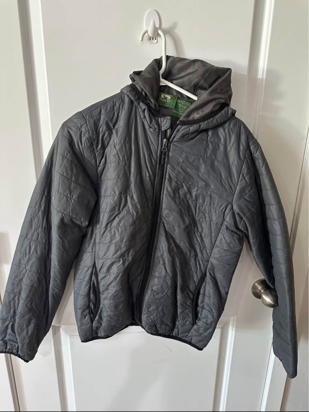Women’s Hooded Ski Jacket - Gray